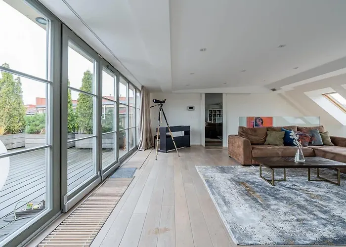 Domillion Amazing 3bdr Penthouse With Terrace Mz28 빌뉴스