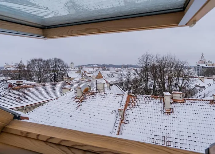 아파트 Domillion Amazing 3bdr Penthouse With Terrace Mz28 *